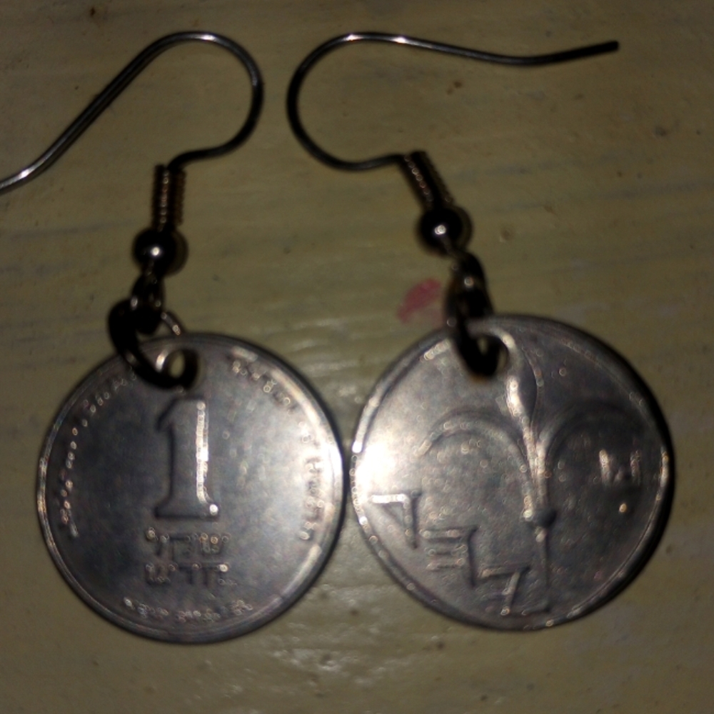 Vintage Mimi coins earrings